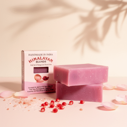 Pink Salt & Pomegranate Soap