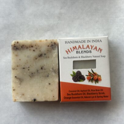 Seabuckthorn Handmade Organic Soap by Himalayan Blends Chamba – Skin Repair & Anti-Aging Bar