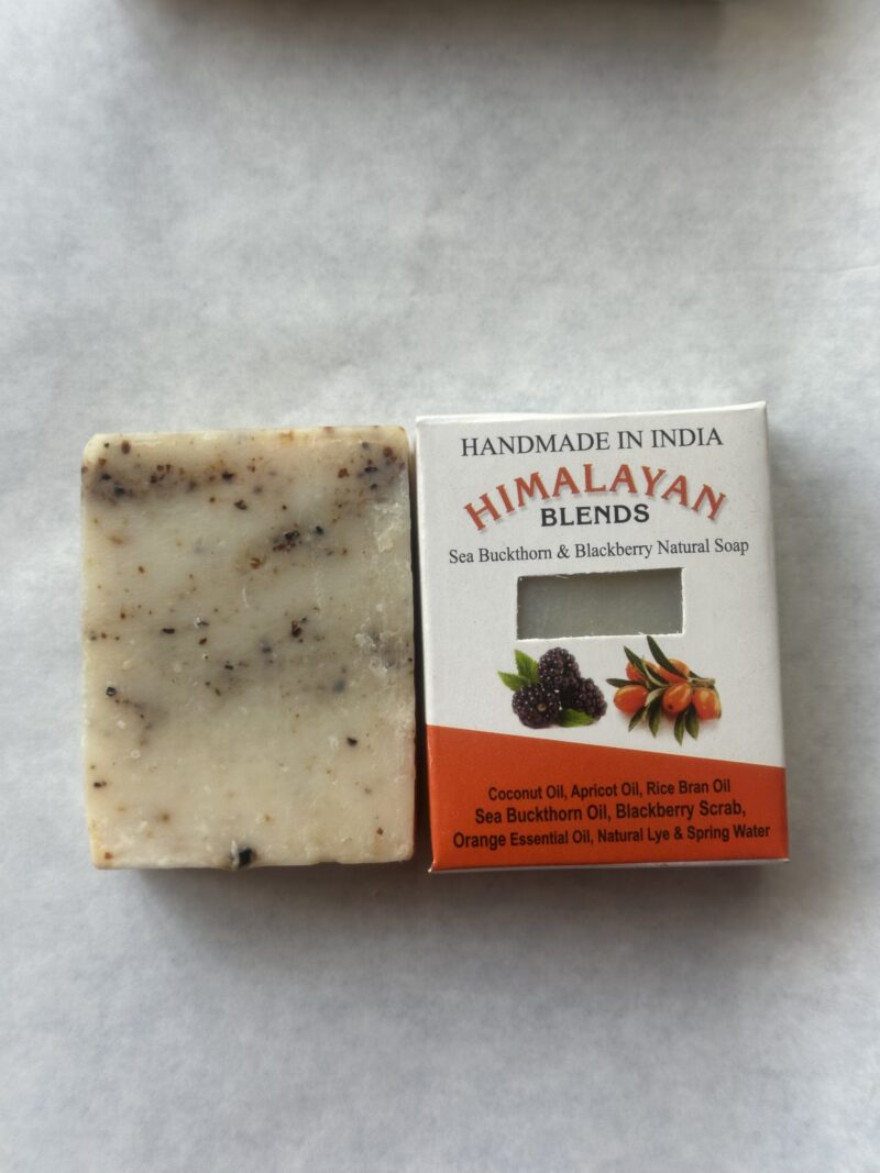 Seabuckthorn Handmade Organic Soap by Himalayan Blends Chamba – Skin Repair & Anti-Aging Bar